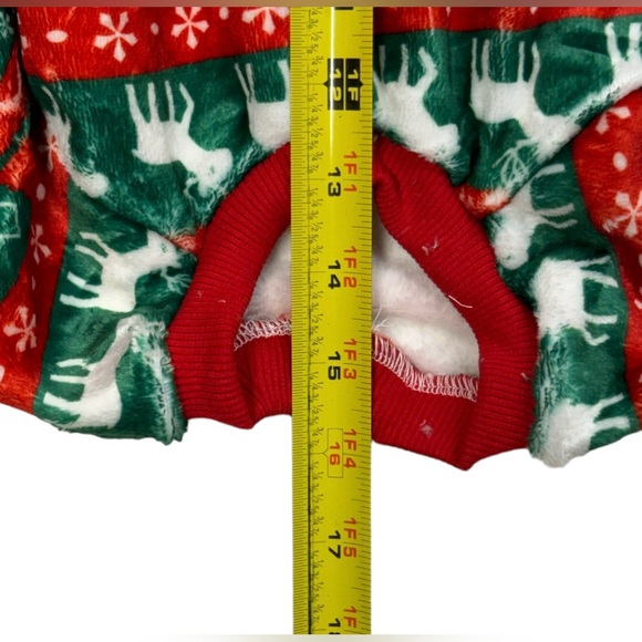 Cusozwo dog Christmas pajamas. Made for small - medium size dogs. NWOT! - Picture 4 of 6